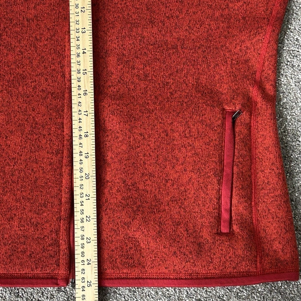 Patagonia Better Sweater Jacket Women's M Full Zip Fleece Red Warm - Picture 9 of 9
